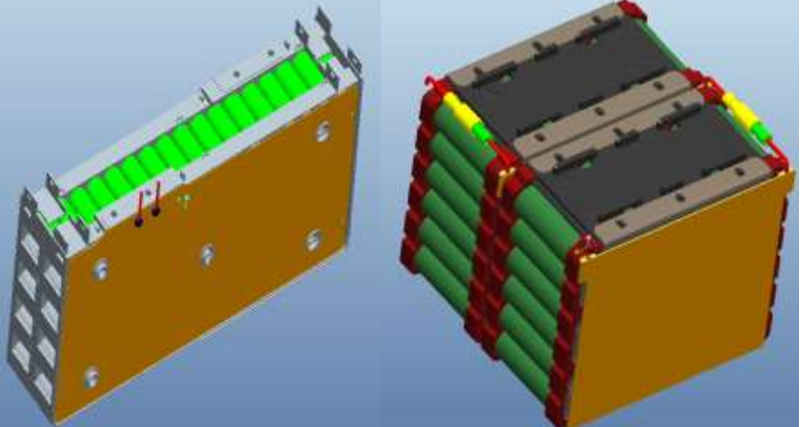 Cylindrical Battery Module Heater